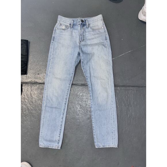 Madewell Women's Perfect Summer Jeans Light Wash Blue High Waisted Denim Size 25 - Picture 1 of 12